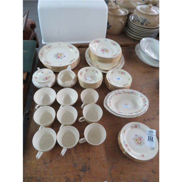 Lot of Eggshell Painted China