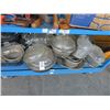 Image 1 : Lot of Guardian Ware Cast Aluminum Pans w/Glass Lids