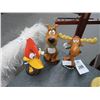 Image 1 : 3-Bullwinkle, Woody Woodpecker, Scooby Doo Bobbleheads - 3 X $