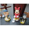 Image 1 : 3-King Kong, Minnie Mouse, Bring The Heat Bobbleheads - 3 X $