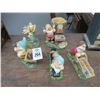 Image 1 : Dwarf Clock and Figurines (5)