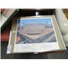 Image 1 : Ebbets Field Framed Autographed Print