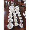 Image 1 : Lot of Copeland Floral Accent China