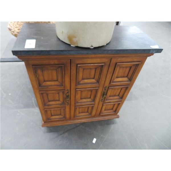 Granite Top 2 Door Cabinet