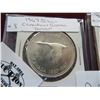 Image 2 : 1951 Silver Ben Franklin Half Dollar and 1967 Silver Canadian Goose Dollar