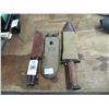 Image 1 : 3-Military Knife w/Sheath - 3 X $