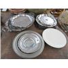 Image 1 : Lot of Silverplate Platters