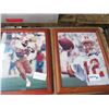 Image 2 : 6-Framed Autographed Football Player Photos - 6 X $