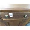 Image 2 : Wood 2 Over 2 Brass Accent Cabinet