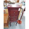 Image 1 : Mahogany Jewelry Cabinet