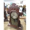 Image 1 : Carved Wood Pendulum Mantle Clock