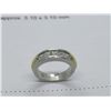 Image 2 : Platinum w/18K YG Diamond Band and 6 Square Cut Diamonds 11.5g - Replacement Value $4,950.00