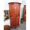 Image 1 : Cherry Wood Corner Storage Cabinet