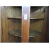 Image 3 : Cherry Wood Corner Storage Cabinet