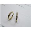 Image 3 : 14K YG Diamond Earrings w/12 Round Cut Diamonds 4.9g - Replacement Value $1,750.00