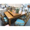 Image 1 : Tommy Bahama Dining Table w/6 Rattan Chairs