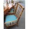 Image 3 : Tommy Bahama Dining Table w/6 Rattan Chairs