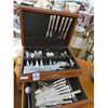 Image 1 : Silverplate Utensil Set w/Case