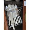 Image 2 : Silverplate Utensil Set w/Case