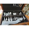 Image 3 : Silverplate Utensil Set w/Case