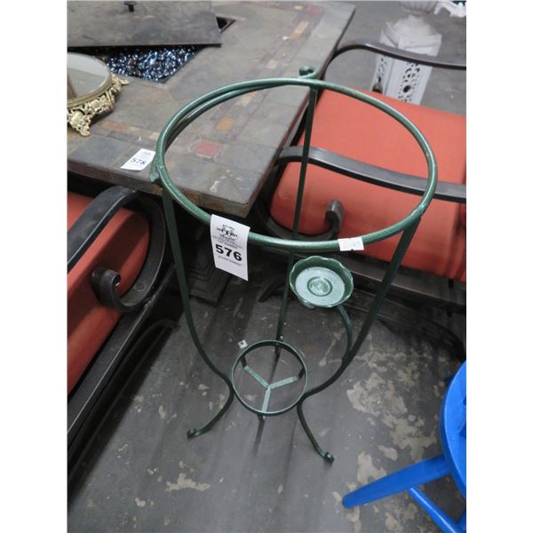 Ornamental Iron Plant Stand