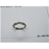 Image 2 : 14K W/G Diamond Band w/13 Round Diamonds 2.4g Replacement Value $1150.00