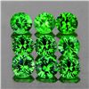 Image 1 : Natural Green Tsavorite Garnet 9 Pcs {Flawless-VVS}