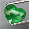 Image 1 : Natural Green Tsavorite Garnet Heart 1.68 Cts