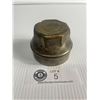 Image 2 : 1920s Pontiac "Chief of the Sixes" Brass Wheel Bearing Cap Approx 2" Diameter