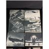 Image 2 : 11 WW2 B&W Fighter Planes and Bomber Planes, Each Approx 9" x 12"