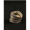 Image 2 : Unusual Shaped Sterling Silver Ring'