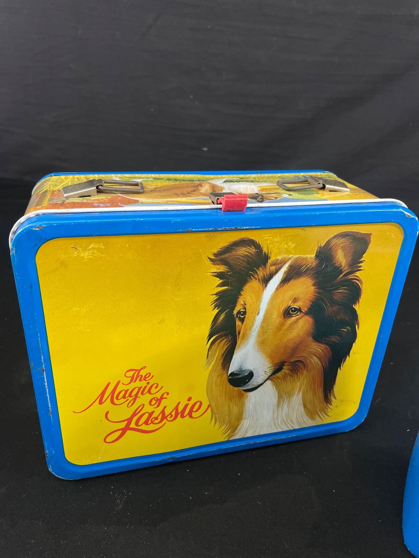 Vintage Lassie Lunch Box w/Thermos
