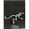 Image 2 : Sterling Silver 2.25" Unusual Frog Pendant 8.1 GR-Tested