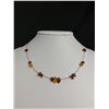 Image 2 : 2 Lovely Necklaces, 1 Triple Strand Genuine Pearl, 1 Strand w/Genuine Amber