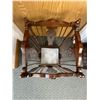 Image 2 : Vintage 14" x 14" 29" Wooden Umbrella Stand NO SHIPPING
