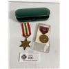 Image 1 : WW2 Canadian The Italian Star Medal and US Indian Wars Medal For Service