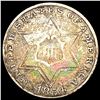 Image 1 : 1854 Silver Three Cent NEARLY UNCIRCULATED