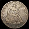 Image 1 : 1875 Seated Liberty Half Dollar LIGHTLY CIRCULATED