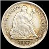 Image 1 : 1867-S Seated Liberty Dime NEARLY UNCIRCULATED
