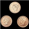 Image 1 : (3) Large Cents (1838, 1847, 1851) LIGHTLY CIRCUL