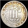 Image 2 : 1857 Silver Three Cent LIGHTLY CIRCULATED