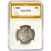 Image 1 : 1805 Draped Bust Quarter PGA XF45