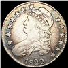 Image 1 : 1822 Capped Bust Half Dollar NEARLY UNCIRCULATED