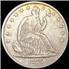 Image 1 : 1876-CC Seated Liberty Half Dollar CLOSELY UNCIRCU