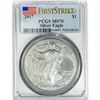 Image 1 : 2017 American Silver Eagle PCGS MS70