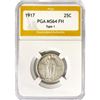 Image 1 : 1917 Standing Liberty Quarter PGA MS64 FH, Ty 1