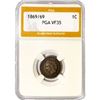 Image 1 : 1869/69 Indian Head Cent PGA VF35