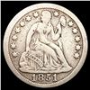 Image 1 : 1851-O Seated Liberty Dime NICELY CIRCULATED