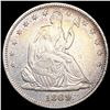 Image 1 : 1869 Seated Liberty Half Dollar UNCIRCULATED