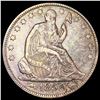 Image 1 : 1854 Arws Seated Liberty Half Dollar CLOSELY UNCIR